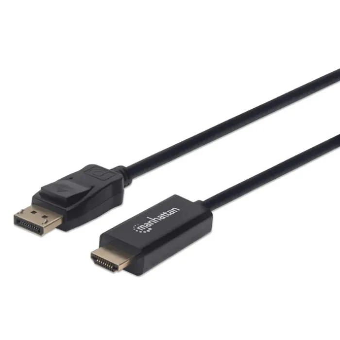 manhattan kabel displayport to hdmi m/m,1080p,1.8m - slika 1