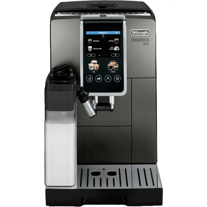 delonghi dinamica plus ecam 380.95.tb, fully automatic (titan/titan) - slika 2