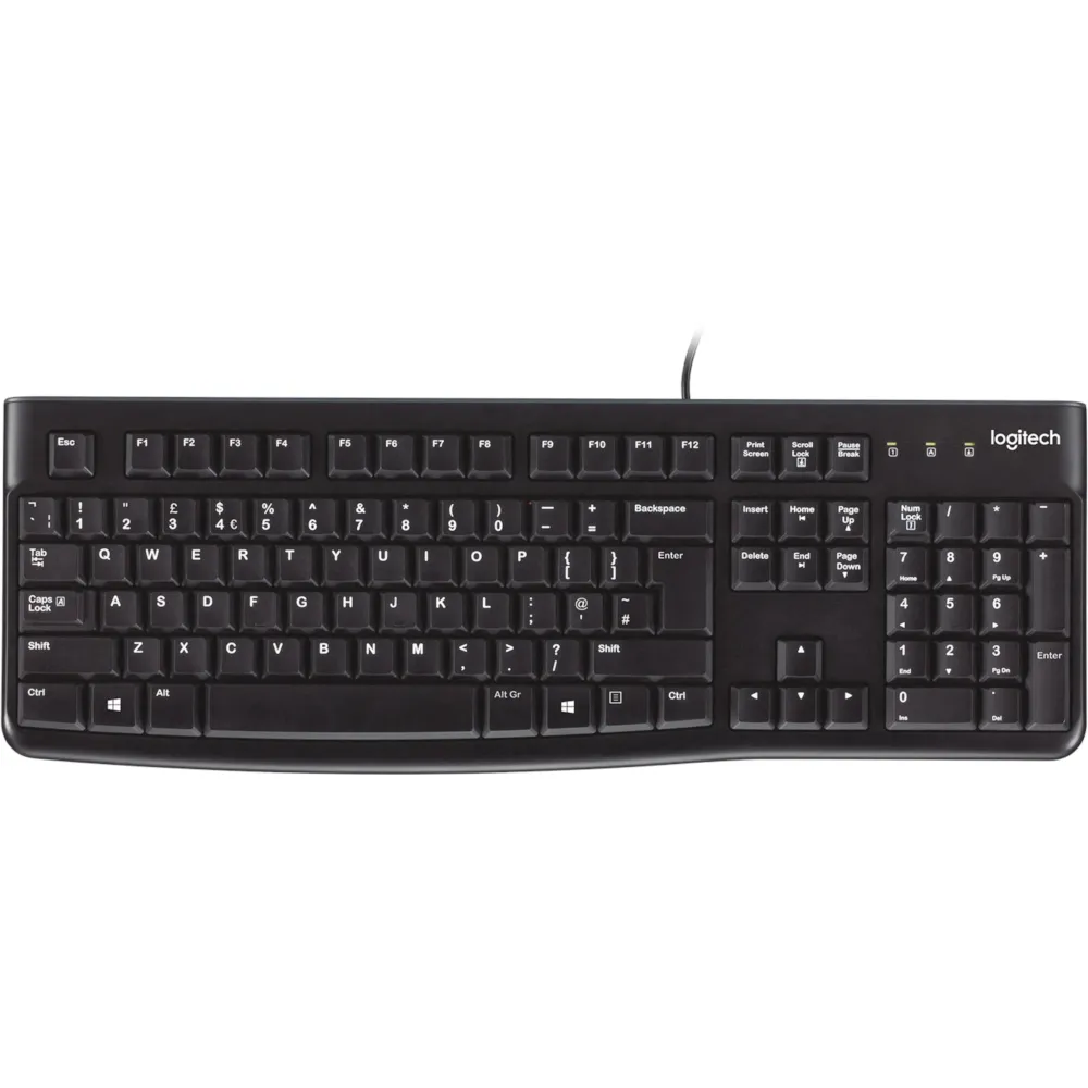 logitech k120 žičana tipkovnica - slika 1