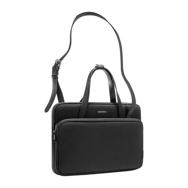 laptop bag tomtoc 13.5-14" versatile-a12 (black) - slika 3