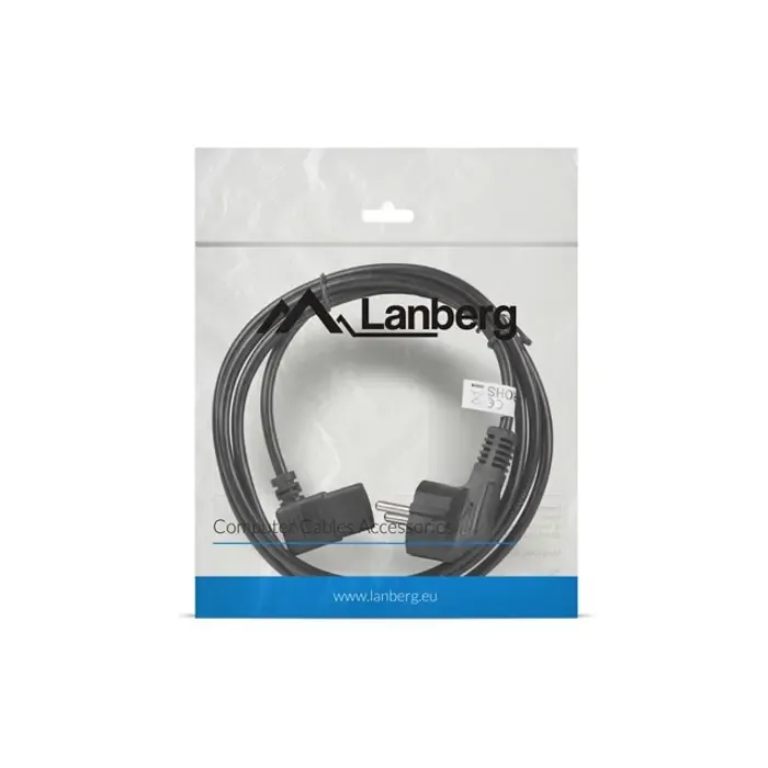 lanberg ca-c13c-12cc-0018-bk power cable black 2 m c13 coupler cee7/7 - slika 4