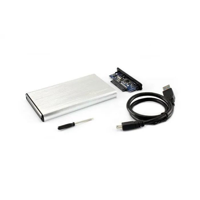 sbox hdd ladica usb 3.0 hdc-2562 srebrna - slika 2