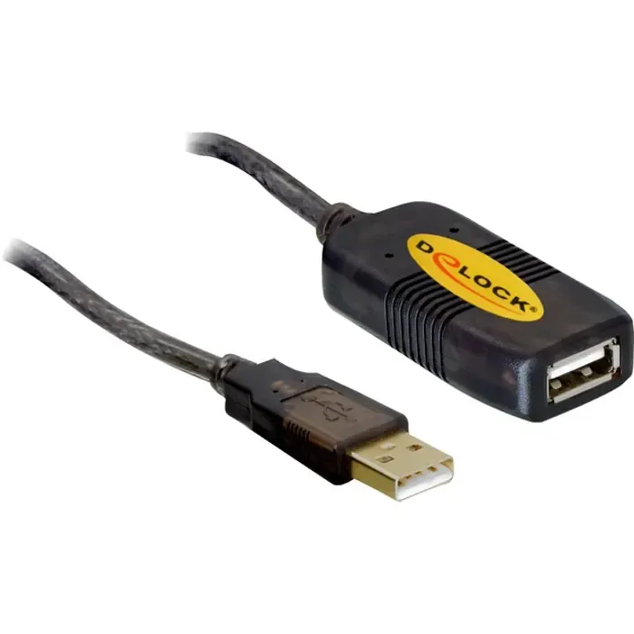 delock repeater usb 2.0 black 10,0 m - slika 2