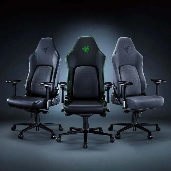 razer iskur v2 gaming chair - fabric-rz38-04900300-r3g1 - slika 2