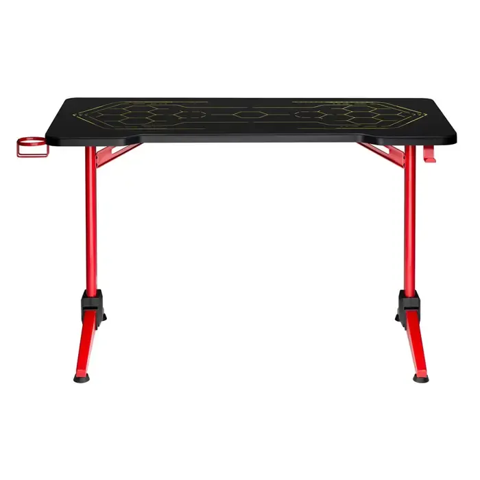 rgb led nanors gaming desk, black, large, 100kg max, height 760mm, rs163 - slika 4