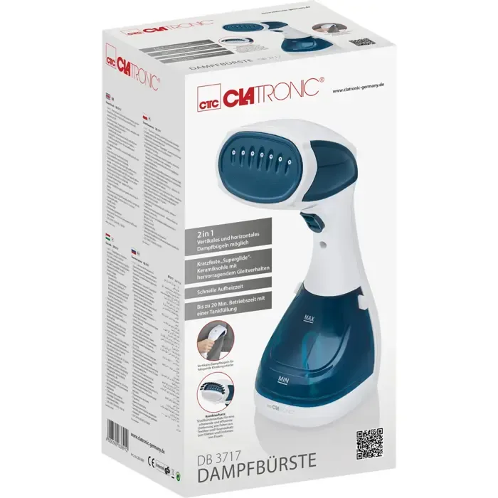 clatronic db 3717, steam ironing station (blue) - slika 4