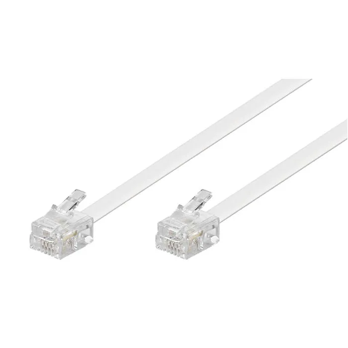 zed electronic telefonski kabel sa konektorima, dužina 7.5 metara - tc/7,5 - slika 2