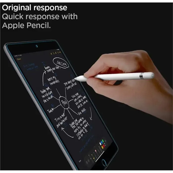 spigen glass tr slim, zaštitno staklo za ekran - ipad 10.2" 2021/2020/2019 (agl00236) - slika 4