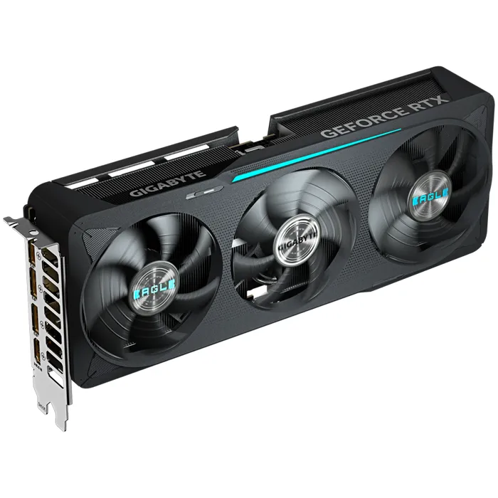 gigabyte video card nvidia geforce rtx 5070 eagle oc sff 12g (12gb gddr7/192bit, pci-e 5.0, recommended psu 750w, 16pin power connector, 3x dp, 1x hdmi) - slika 2