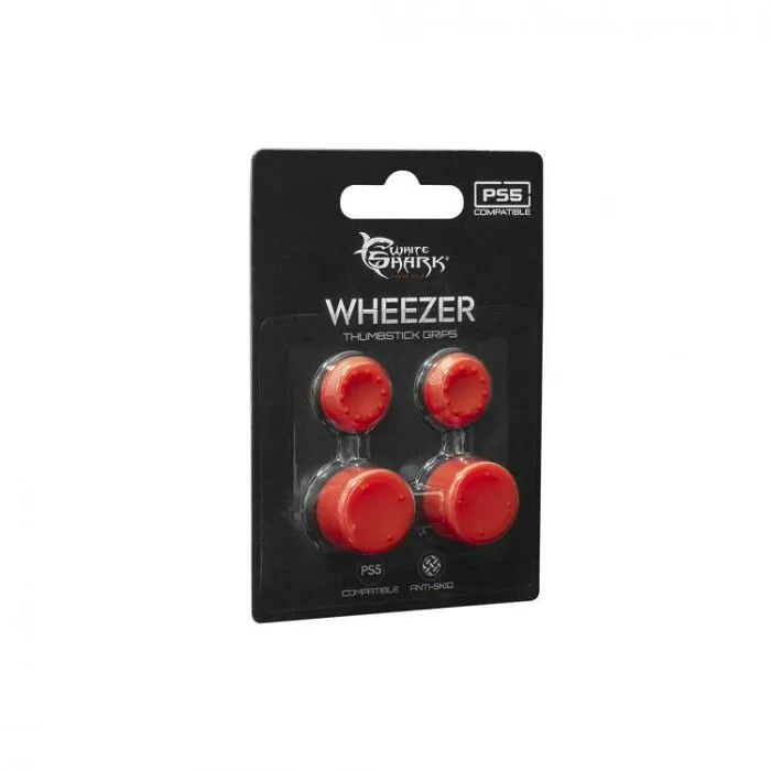 WHITE SHARK PS5 silikonski gripovi za 3D joystick PS5-817 WHEEZER crveni - Strmec, Sveta Nedelja