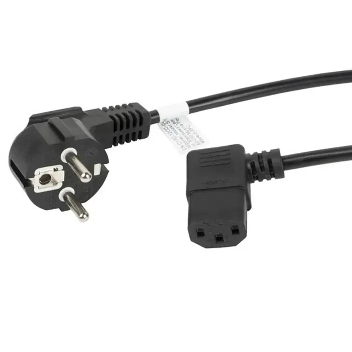 lanberg ca-c13c-12cc-0018-bk power cable black 2 m c13 coupler cee7/7 - slika 1
