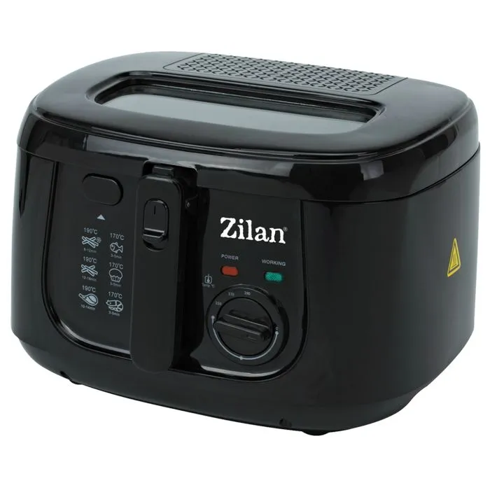 zilan friteza, kapacitet 2.5 l, 1800 w, crna - zln2317 - slika 2
