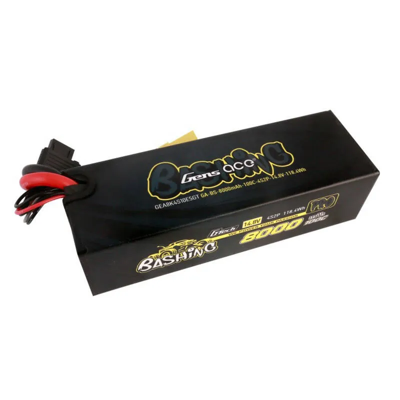 gens ace 8000mah 14.8v 100c 4s2p lipo battery pack - slika 2