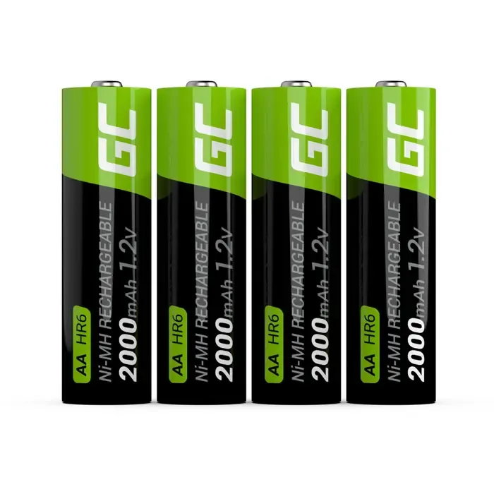 green cell gr02 household battery rechargeable battery aa nickel-metal hydride (nimh) - slika 2