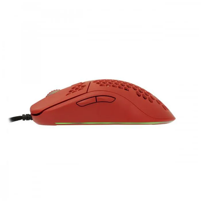 white shark rgb gaming miš galahad crveni 6400dpi - slika 2