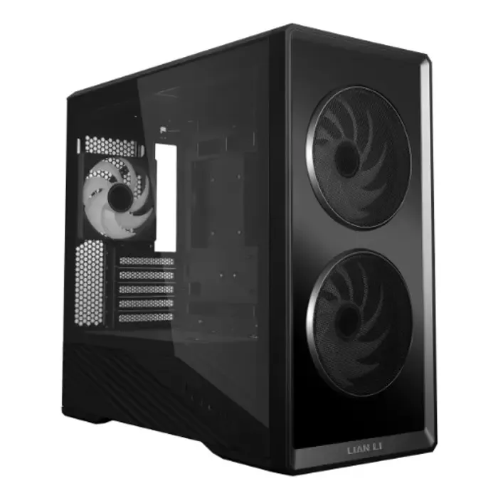lian li vector v150 inf matx gehäuse, tempered glass - schwarz - slika 2