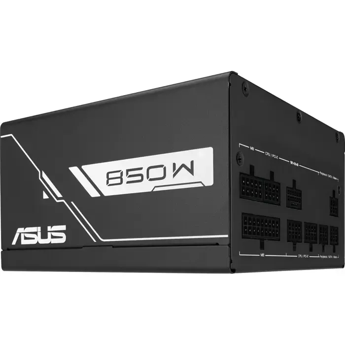 asus prime-850g (black, 1x 12-pin high power gpu, 3x pcie, cable management, 850 watts) - slika 4