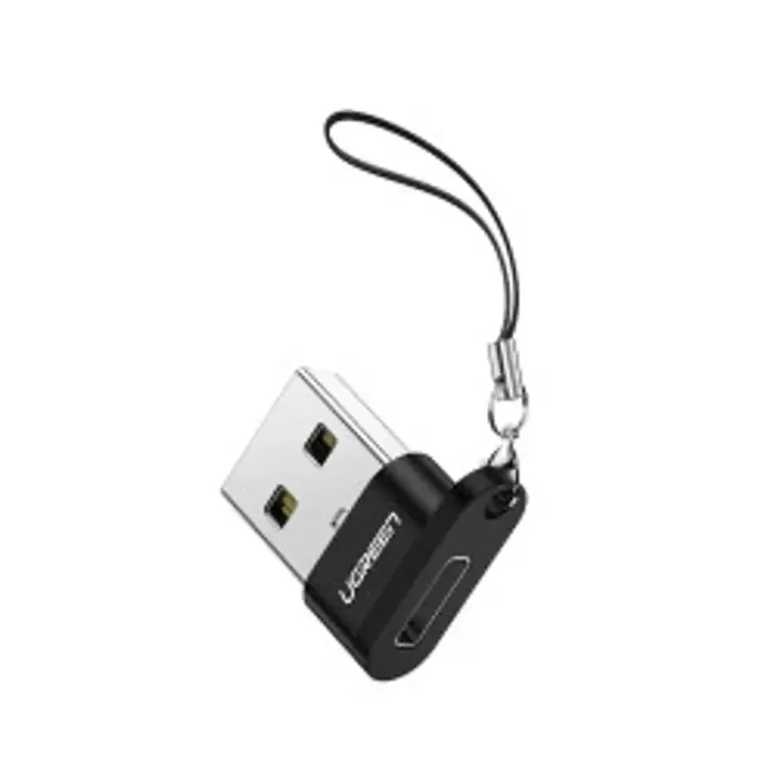 ugreen, usb-c 3.1 (f) / usb-a 2.0 (m), crni - slika 2