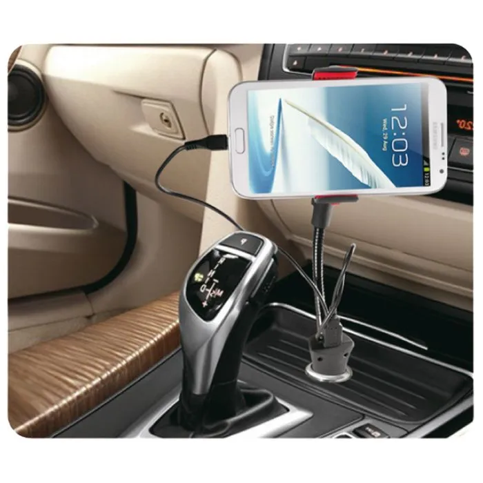 sal auto držač za mobilne uređaje sa punjačem - sa 038 - slika 2