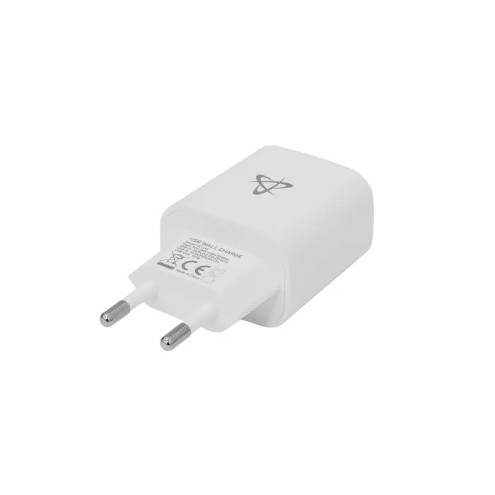sbox usb-a/usb-c brzi zidni punjač hc-693 2 utora - 20w qc bijeli - slika 4