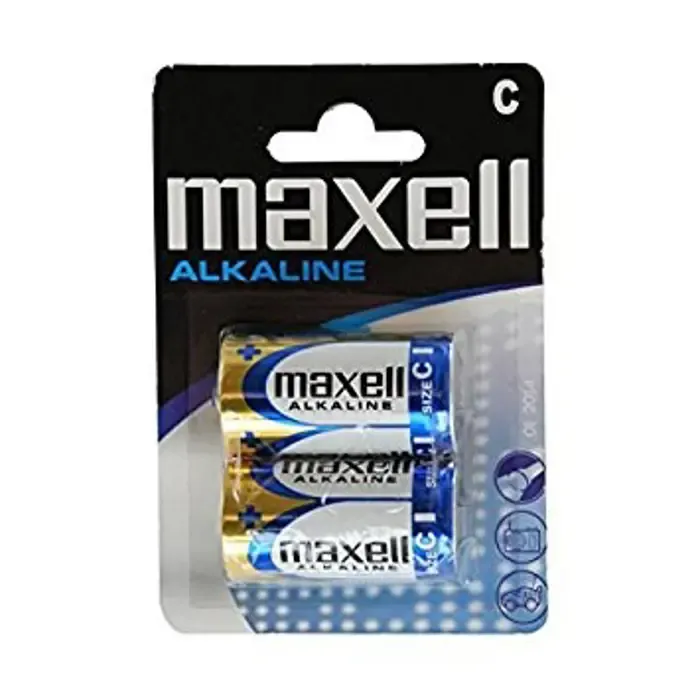 maxell battery alkaline lr14, 2 pcs. - slika 2