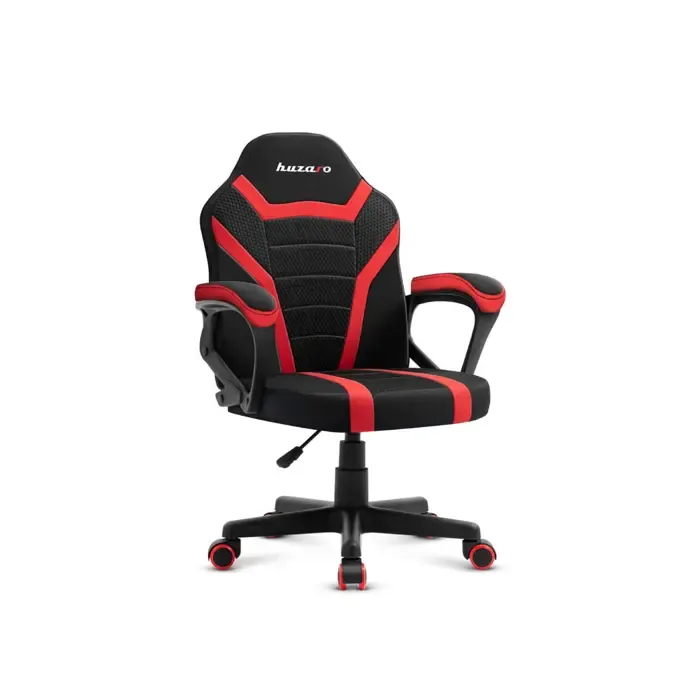gaming chair for children huzaro ranger 1.0 red mesh, black, red - slika 1
