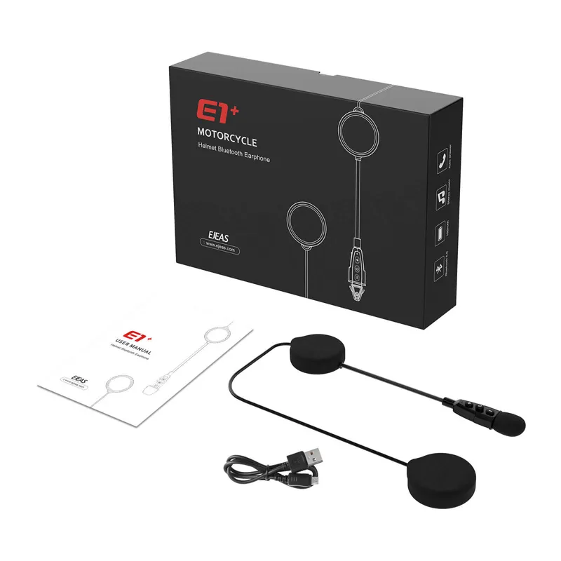 ejeas e1+ bluetooth headset for helmets - slika 2