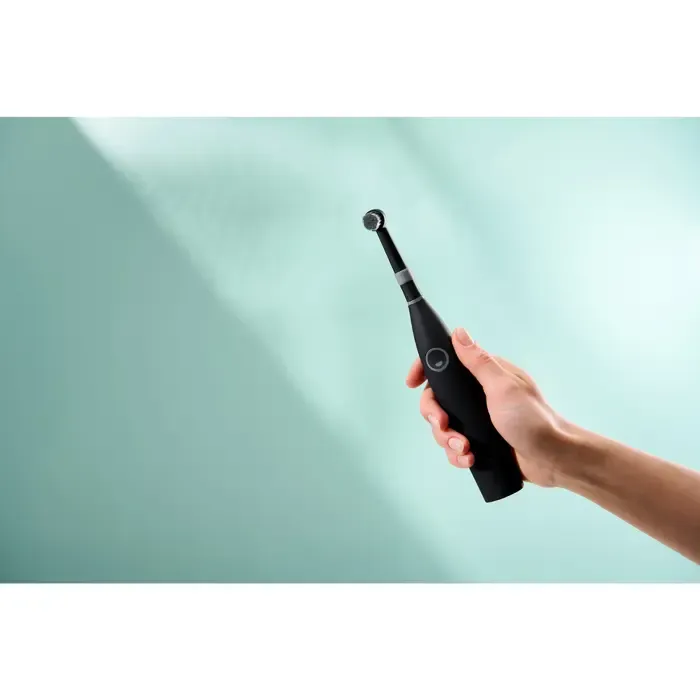 happybrush eco r2 allblack + 3 refills, electric toothbrush (black) - slika 3