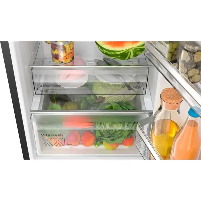 bosch kgn39vxbt series | 4, fridge/freezer combination (stainless steel (dark)) - slika 5