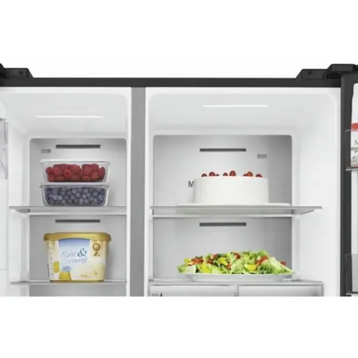 hisense rs818n4tfe, side-by-side (stainless steel (dark)) - slika 4
