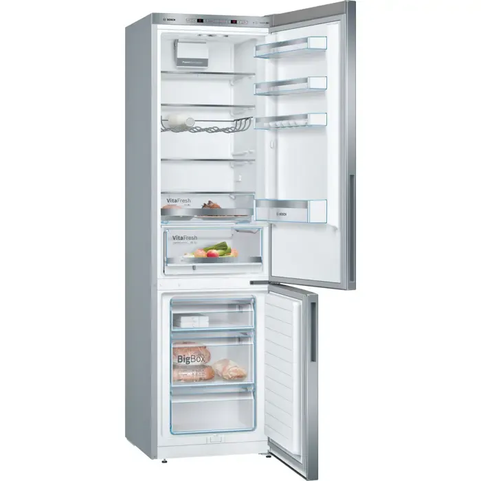 bosch fridge / freezer combination kge39alca serie 6 c silver - slika 2