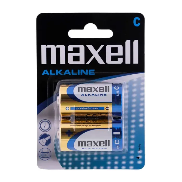 maxell battery alkaline lr14, 2 pcs. - slika 3
