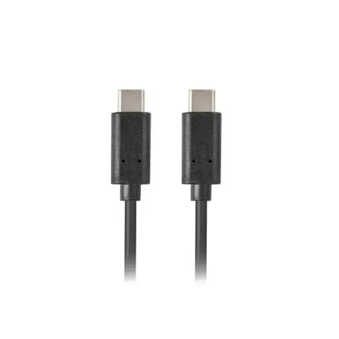 lanberg ca-cmcm-10cu-0010-bk kabel usb 2.0 1m usb-c m/m black - slika 1