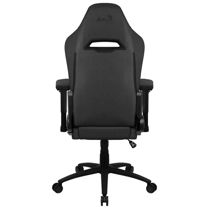 aerocool royalashbk premium ergonomic gaming chair legrests aeroweave technology black - slika 5