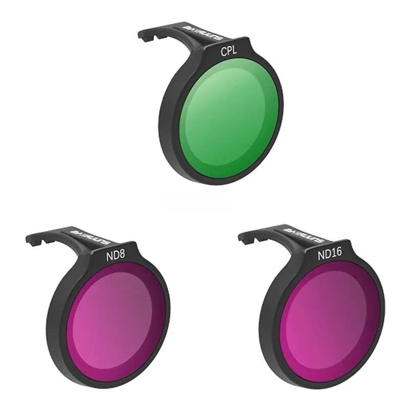 sunnylife set of three filters for dji neo cpl+nd8+nd16 - slika 1