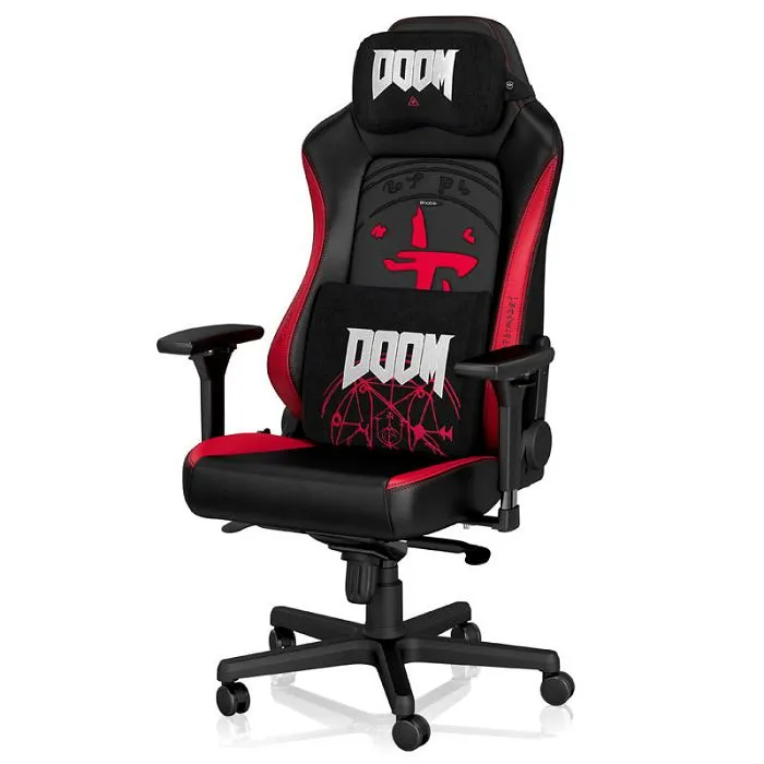 noblechairs memory foam pillow set - doom edition nbl-sp-pst-015 - slika 2