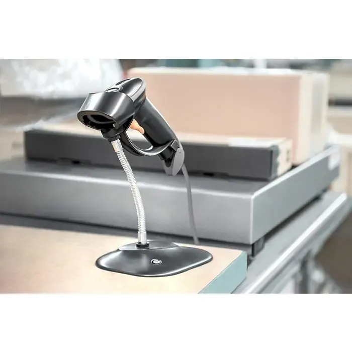 digitus 1d barcode handheld scanner, barcode scanner (grey/black) - slika 3