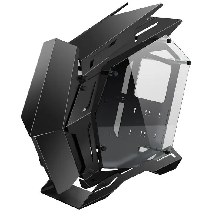 jonsbo mod3 big-tower showcase, tempered glass - black mod3 black - slika 2