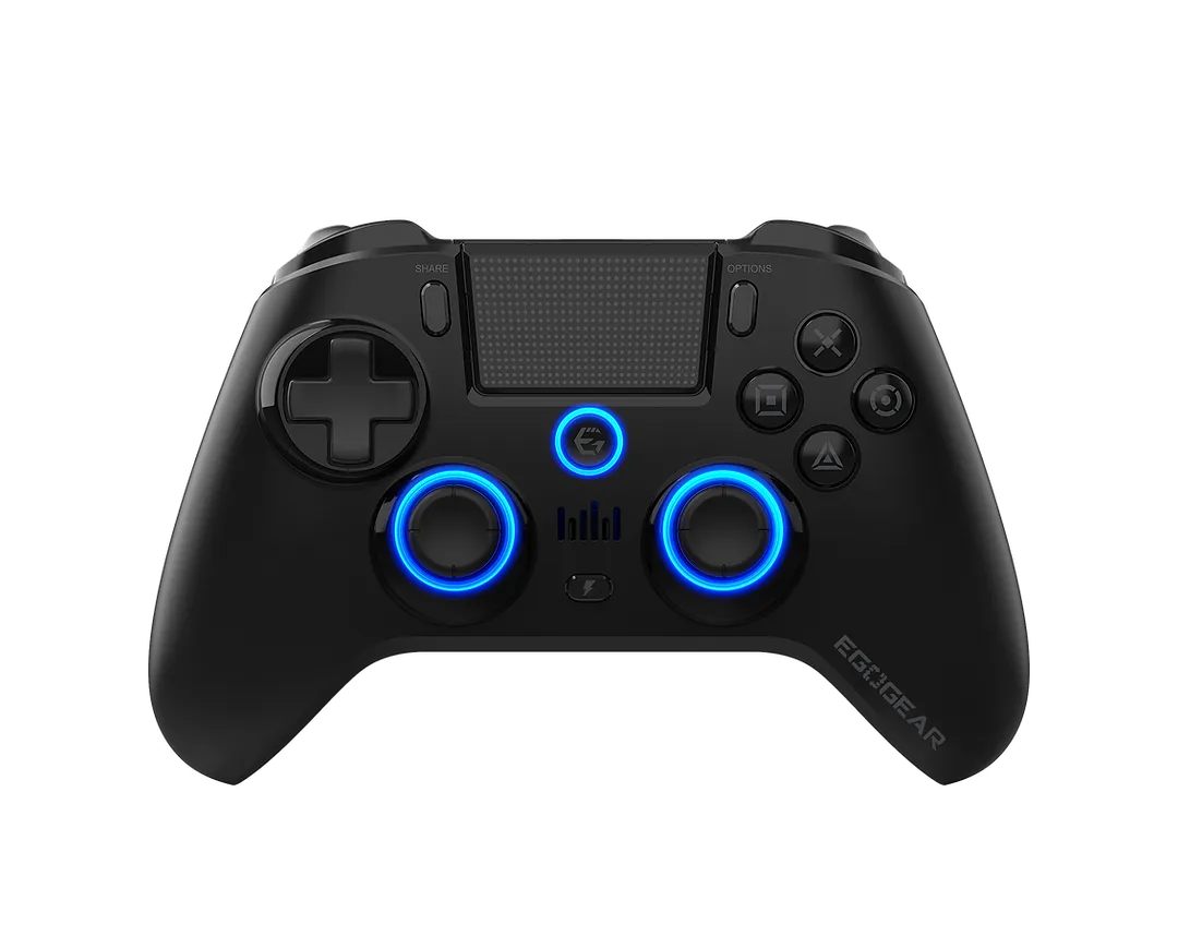 egogear sc15 wireless rgb controller black ps4, pc, ps3 - slika 1