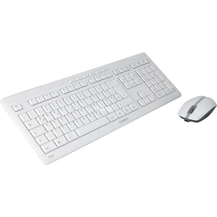 stream desktop recharge (white/gray, de layout, cherry sx scissor technology) - slika 1