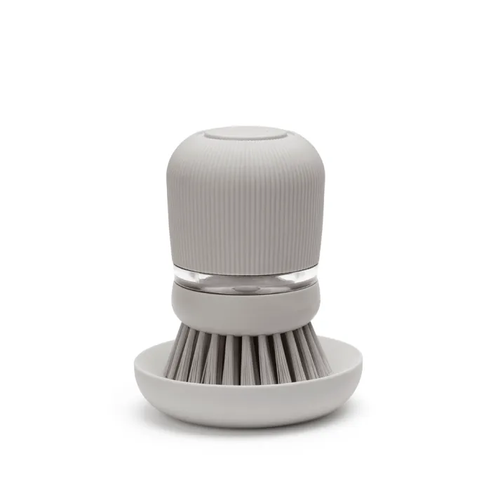 brabantia dish brush with soap dispenser, gray - slika 5