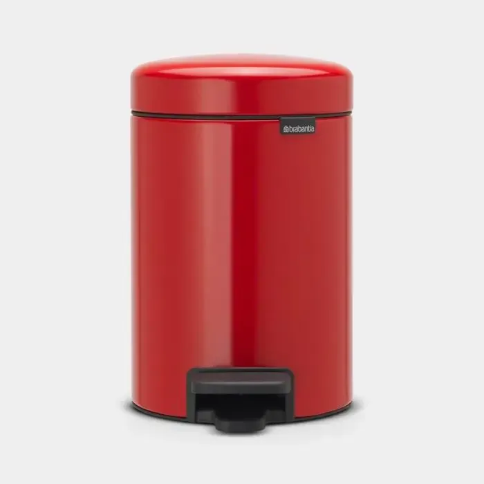 brabantia trash can 3l red - slika 1