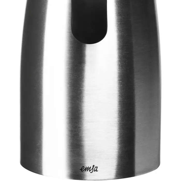 emsa vacuum jug soft grip, 1 liter (stainless steel/black, quick tip closure) - slika 5