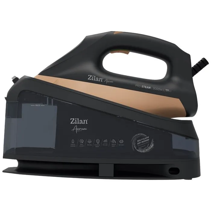 zilan glačalo na paru sa parnom postajom, 3000w, aurum touch - zln4261 - slika 2