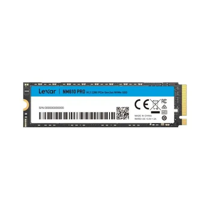 lexar nm610 pro nvme ssd, pcie 3.0 m.2 typ 2280 - 500 gb - slika 5