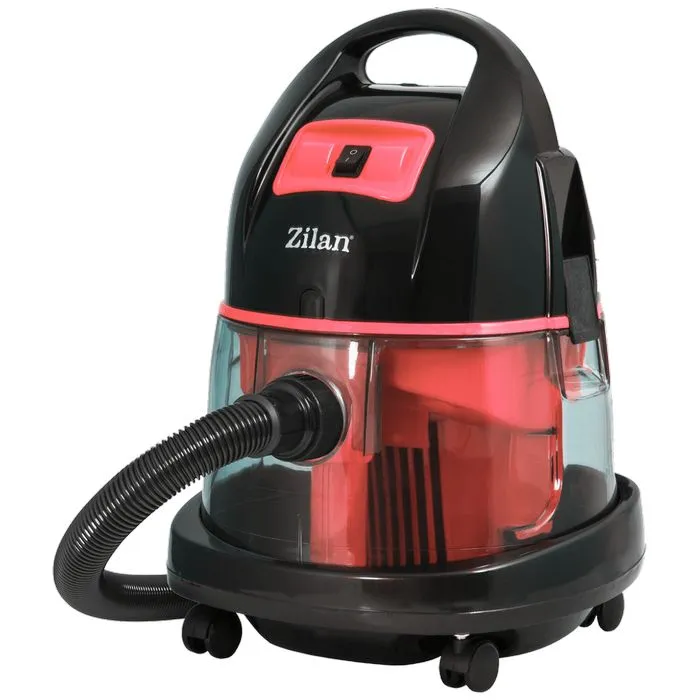 zilan usisavač za suho/mokro usisavanje, 1600 w, crvena - zln8945/rd - slika 4