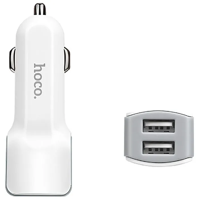hoco. auto punjač sa lightning kabelom, 2 x usb, 5 v/2.4 a - z23 grand style set, lightning - slika 4