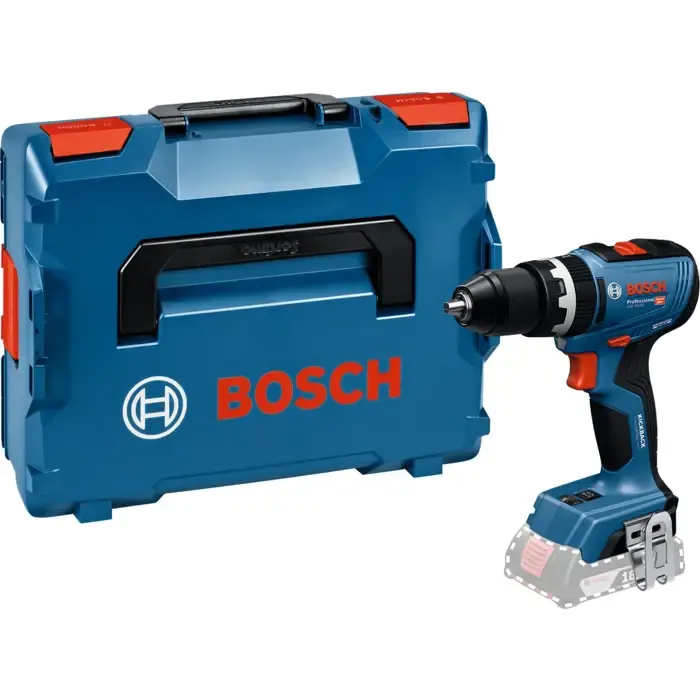 bosch powertools cordless impact drill gsb 18v-65 professional solo, 18 volts (blue, without battery and charger, in l-boxx) - slika 1