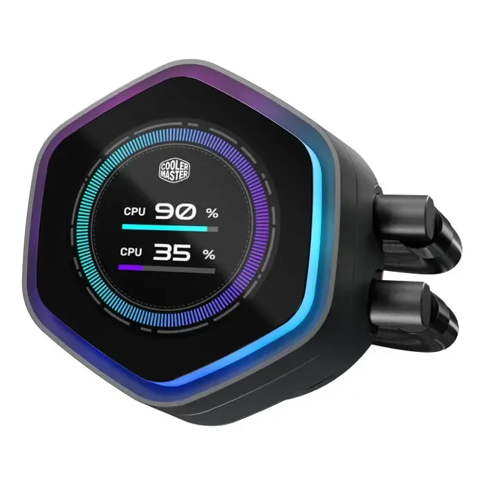 cooler master masterliquid atmos ii 240 lcd black processor liquid cooling kit 12 cm 1 pc(s) - slika 3