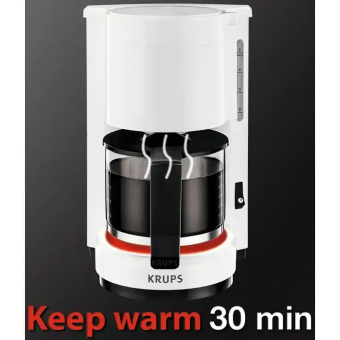 krups aromacafé 5 f 183 01, filter machine white - slika 5